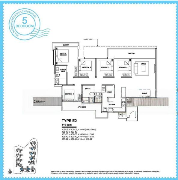5 Bed Executive Condo for Sale in  Sea Horizon - Image 5